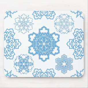 Snowflake Mouse Mat