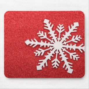 Snowflake Mouse Mat