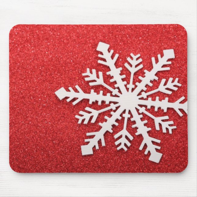 Snowflake Mouse Mat (Front)