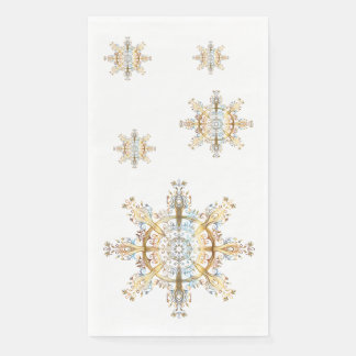 Snowflake napkin