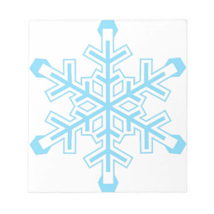 Snowflake Notepad