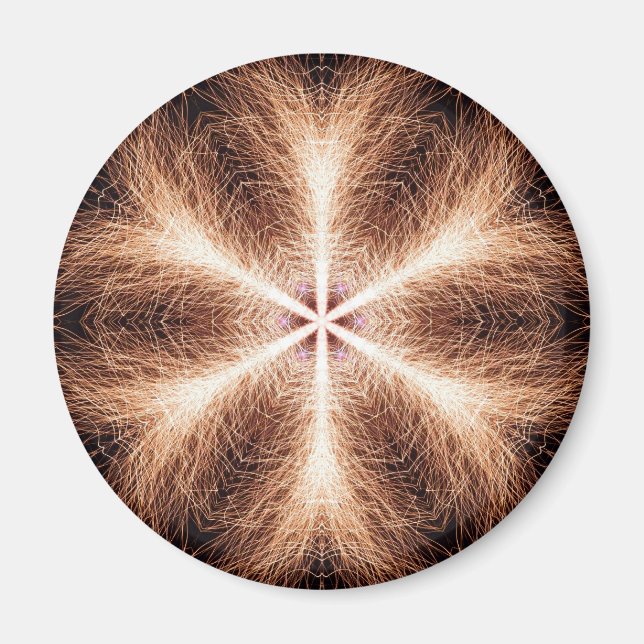 Snowflake of Sparks Magnet (Front)