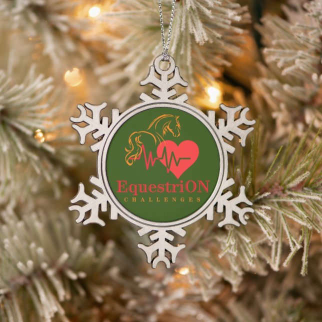 Snowflake Ornament with Main Logo  (Tree)