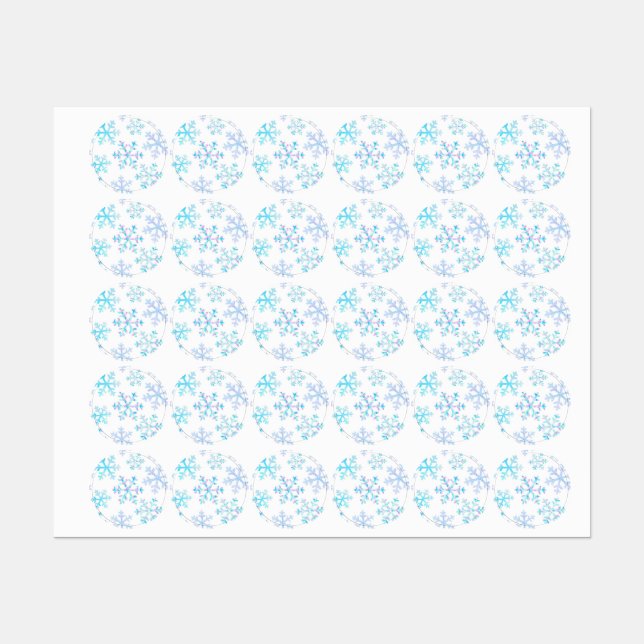 Snowflake pattern (Sheet)