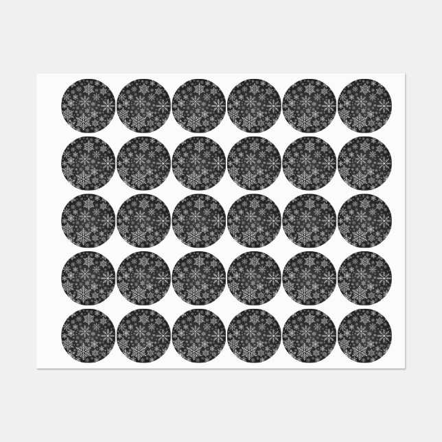 Snowflake pattern	 (Sheet)