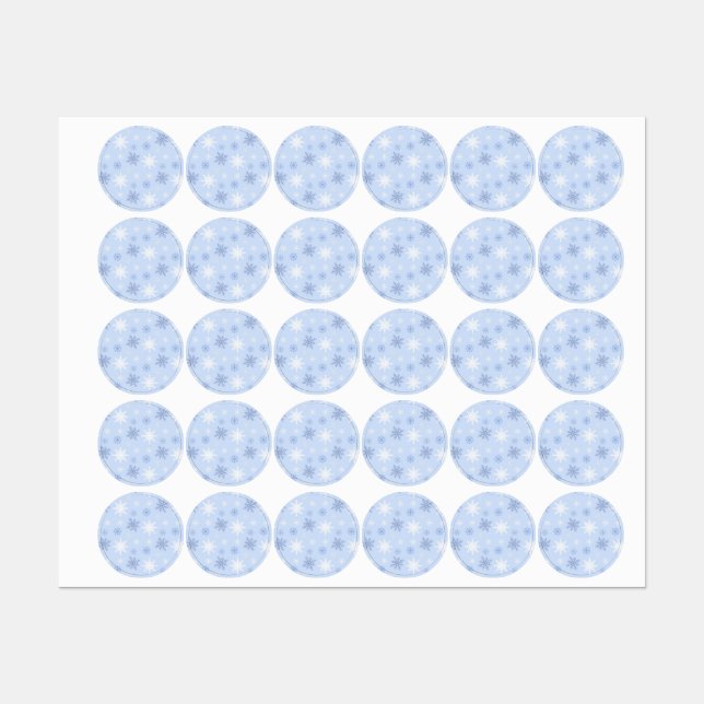 Snowflake pattern	 (Sheet)