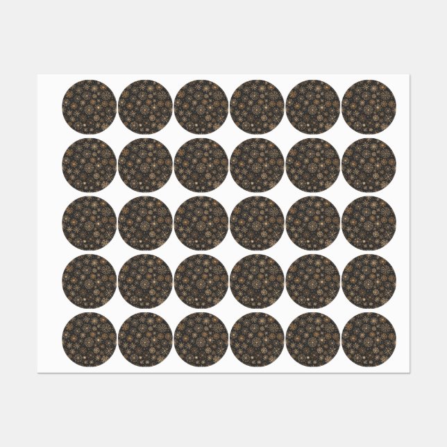 Snowflake pattern	 (Sheet)