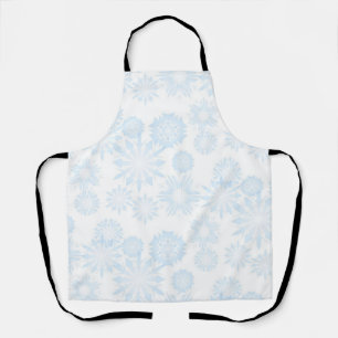 Snowflake pattern apron