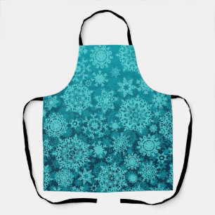 Snowflake pattern apron