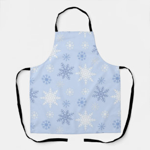Snowflake pattern apron