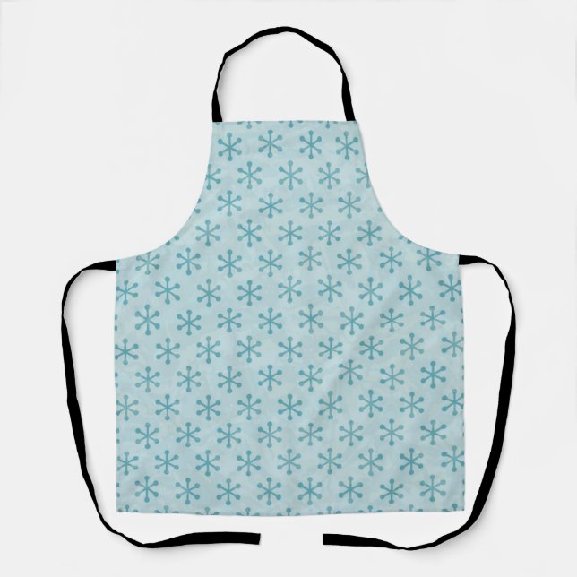 Snowflake pattern	 apron (Front)