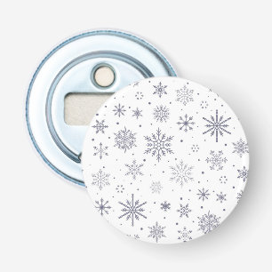 Snowflake pattern bottle opener