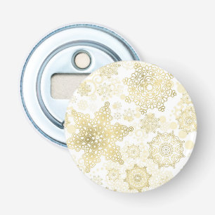 Snowflake pattern	 bottle opener