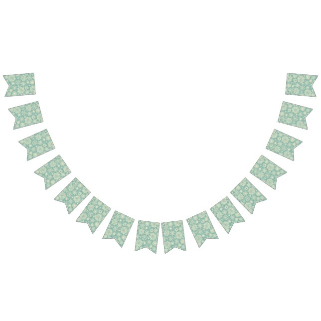 Snowflake pattern	 bunting  (All)