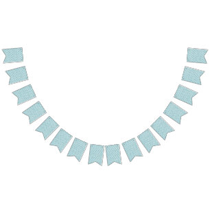 Snowflake pattern bunting