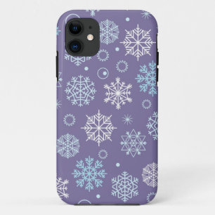 Snowflake pattern iPhone 11 case
