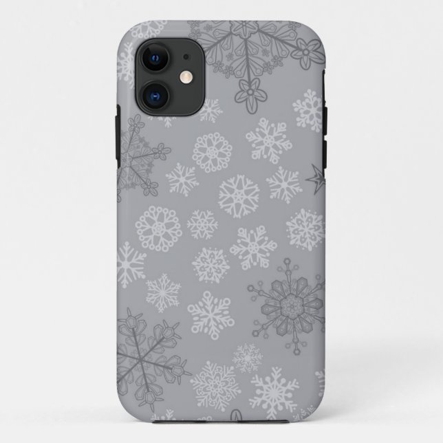 Snowflake pattern Case-Mate iPhone case (Back)