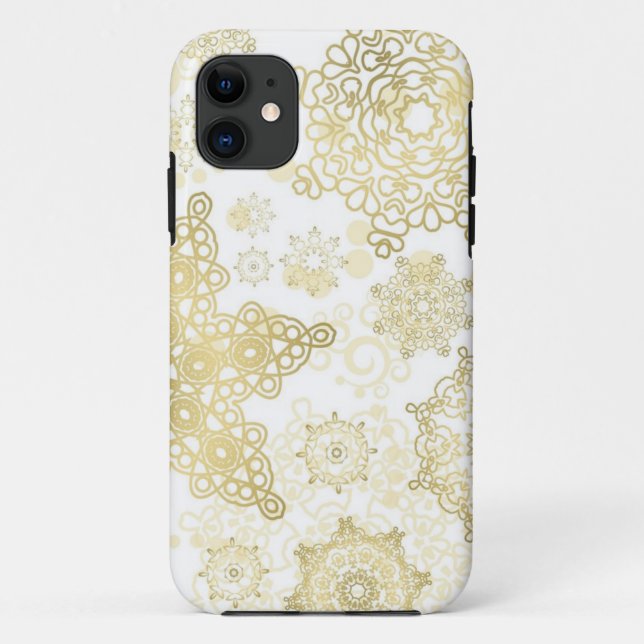 Snowflake pattern Case-Mate iPhone case (Back)