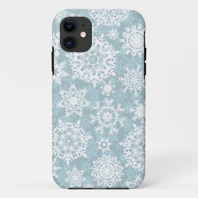 Snowflake pattern Case-Mate iPhone case (Back)