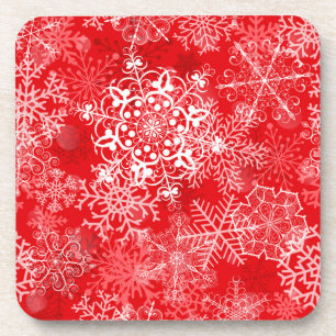 Snowflake pattern	 coaster