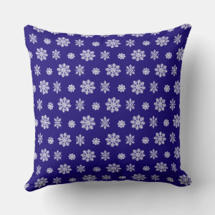 Snowflake Pattern Cushion