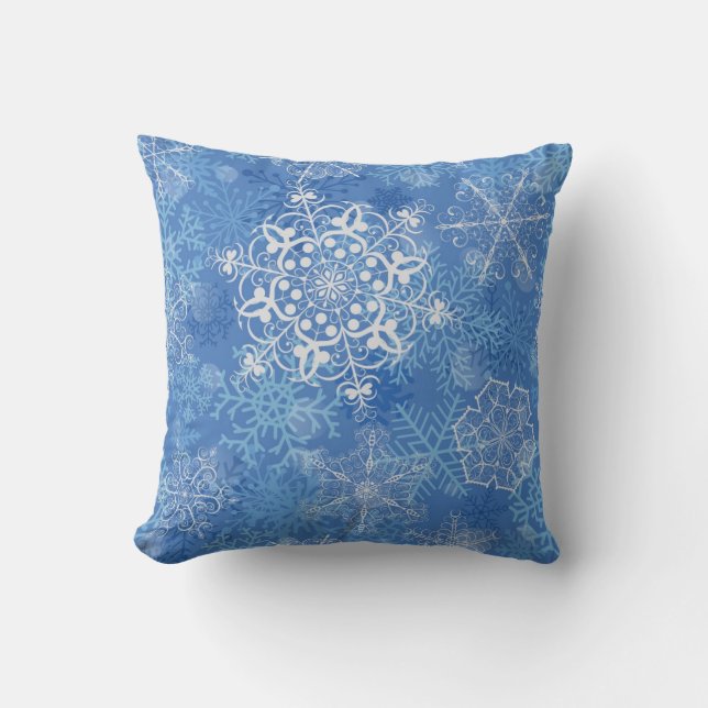 Snowflake pattern	 cushion (Front)
