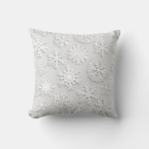 Snowflake pattern	 cushion