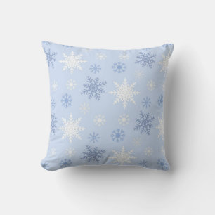 Snowflake pattern cushion