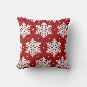 Snowflake pattern	 cushion
