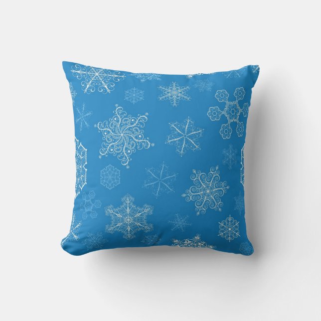 Snowflake pattern	 cushion (Front)