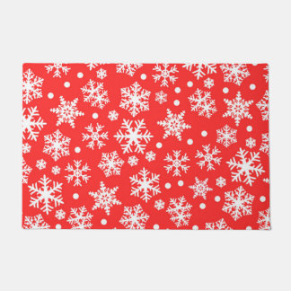 Snowflake Pattern Doormat
