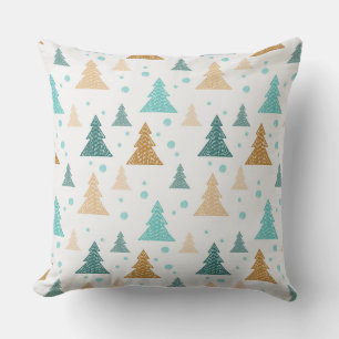 Snowflake pattern luxury tree cushion