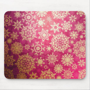 Snowflake pattern	 mouse mat