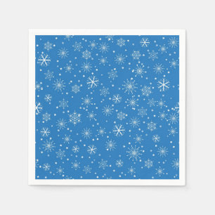 Snowflake pattern napkin