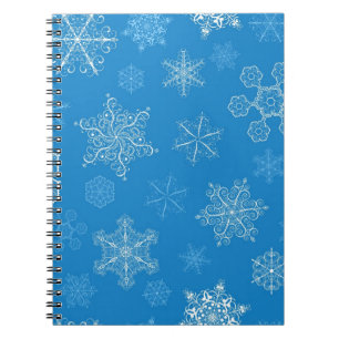 Snowflake pattern notebook