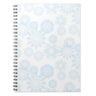 Snowflake pattern notebook
