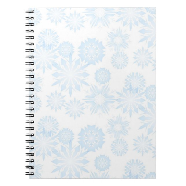 Snowflake pattern	 notebook (Front)