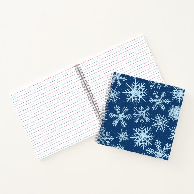 Snowflake pattern notebook (Inside)