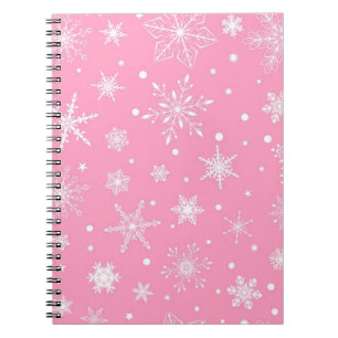 Snowflake pattern notebook