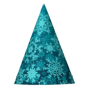 Snowflake pattern party hat