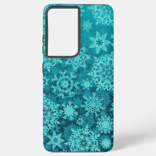 Snowflake pattern samsung galaxy case