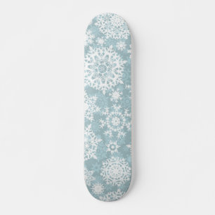 Snowflake pattern	 skateboard