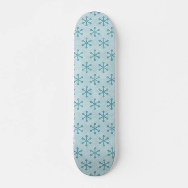 Snowflake pattern	 skateboard (Front)