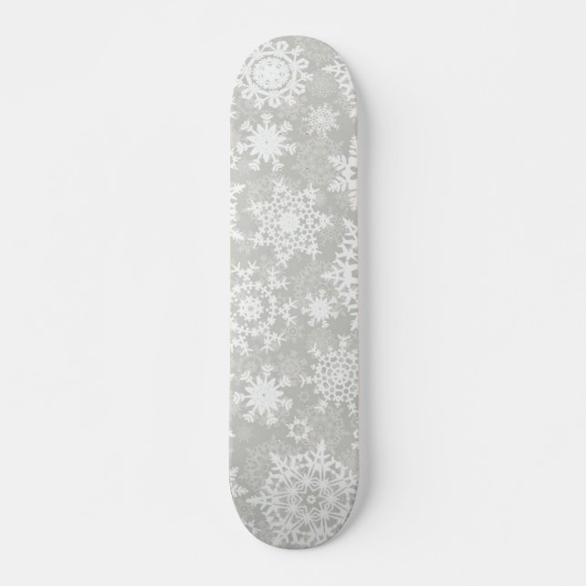 Snowflake pattern	 skateboard (Front)