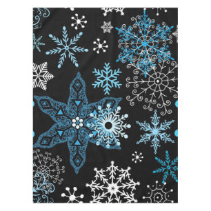 Snowflake pattern	 tablecloth