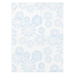 Snowflake pattern tablecloth
