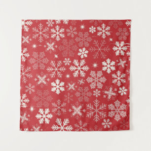 Snowflake pattern tapestry