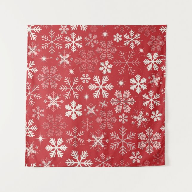 Snowflake pattern	 tapestry (Front)