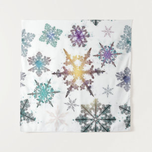 Snowflake pattern	 tapestry
