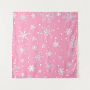 Snowflake pattern tapestry